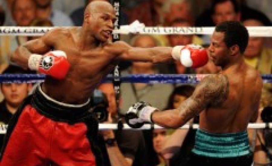 1,4 millió előfizető a Mayweather-Mosley meccsen