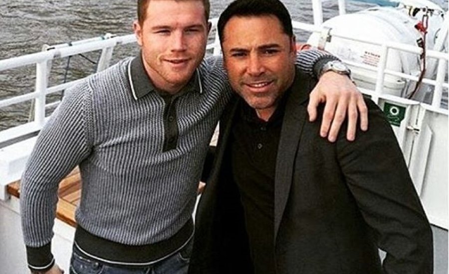 Oscar sok sikert kívánt Canelo további karrierjéhez