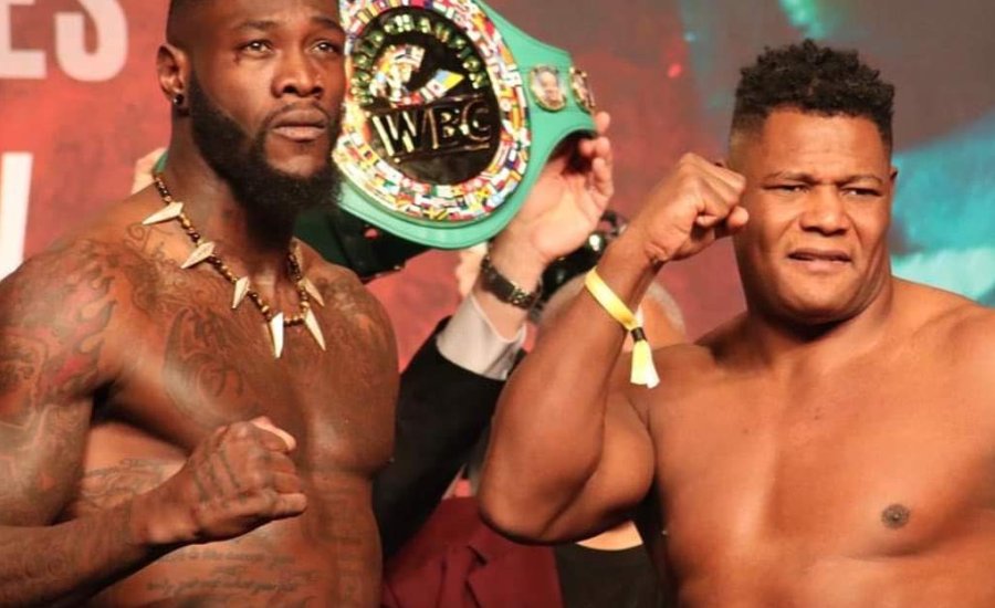 Deontay Wilder és Luis „King Kong” Ortiz mérlegre állt