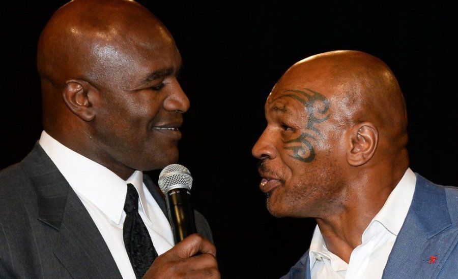 Már egyeztetnek Tyson és Holyfield harmadik találkozójáról