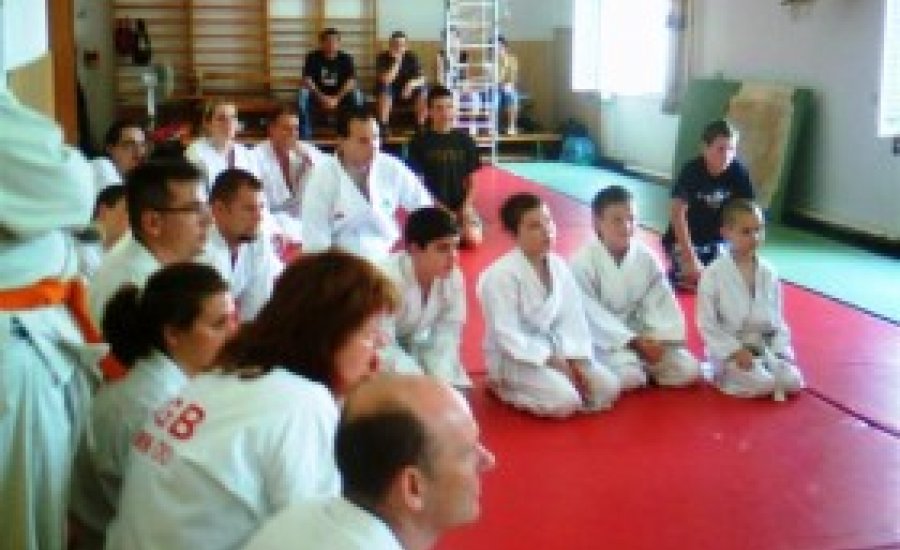 Aikido övvizsga Békéscsabán