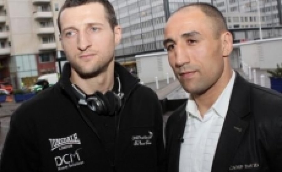 Már bemelegít Froch és Abraham