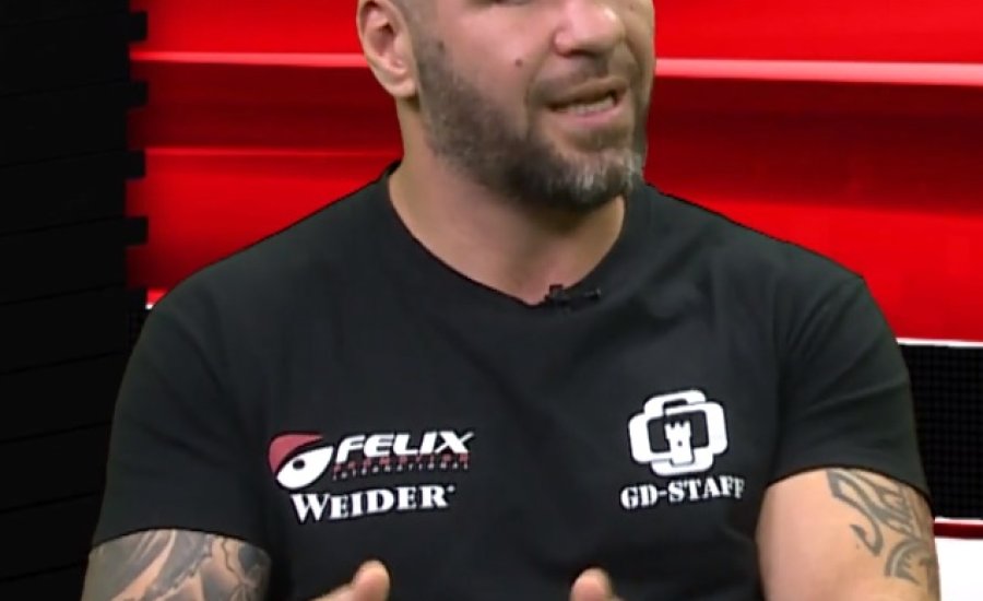 Tóth „Barbár” Tamás volt a Dinó Sporthíradó vendége