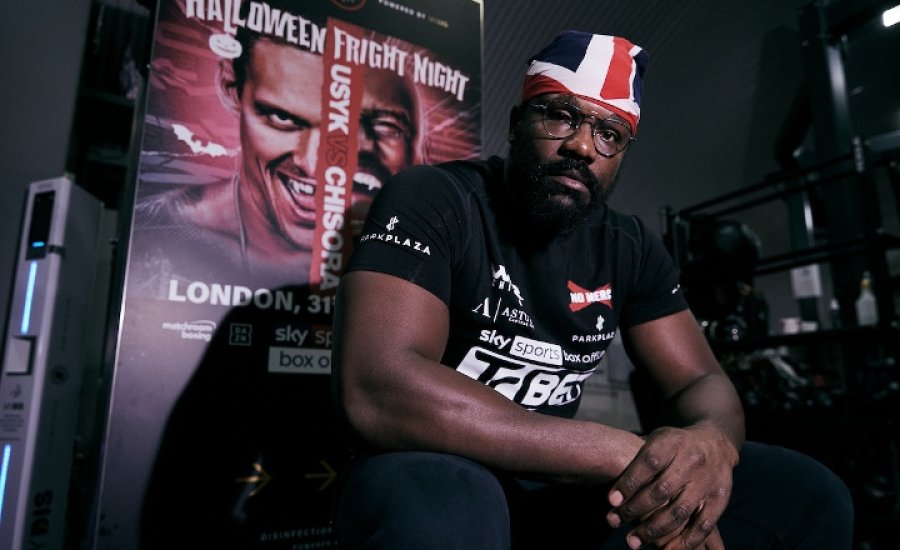 Dereck Chisora megígérte, hogy átgázol Usyk-on
