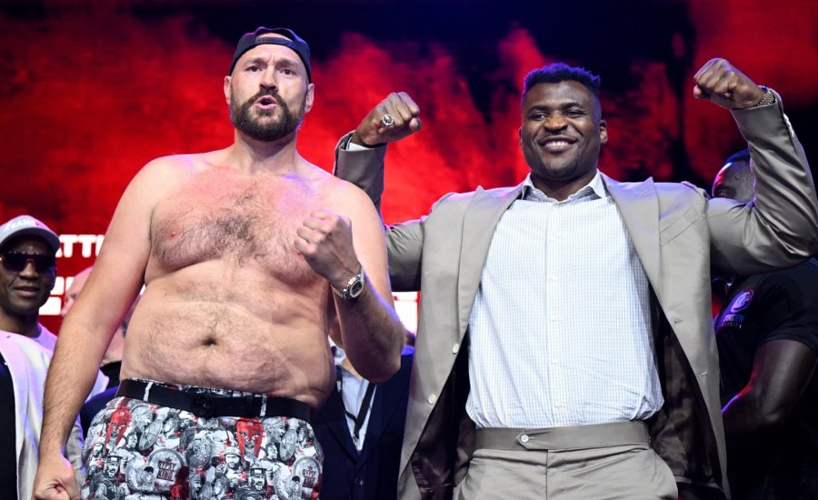 Tyson Fury mesteri bunyóra készül