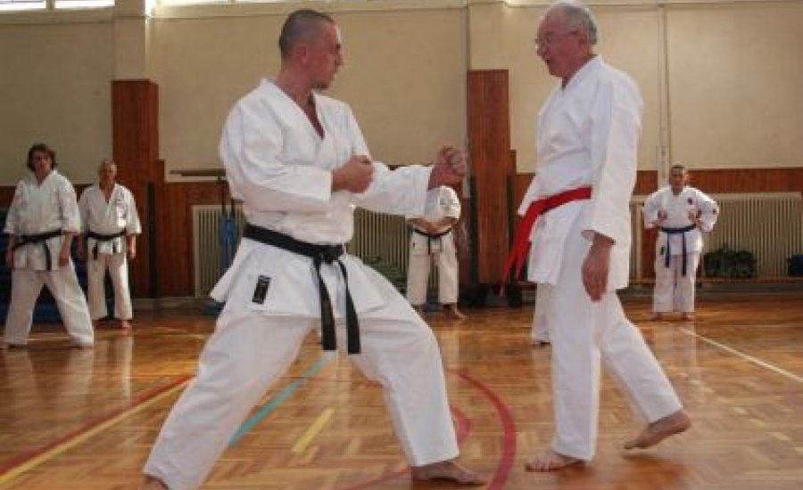 Kesic Bogdan nagymester karate szemináriuma Békéscsabán
