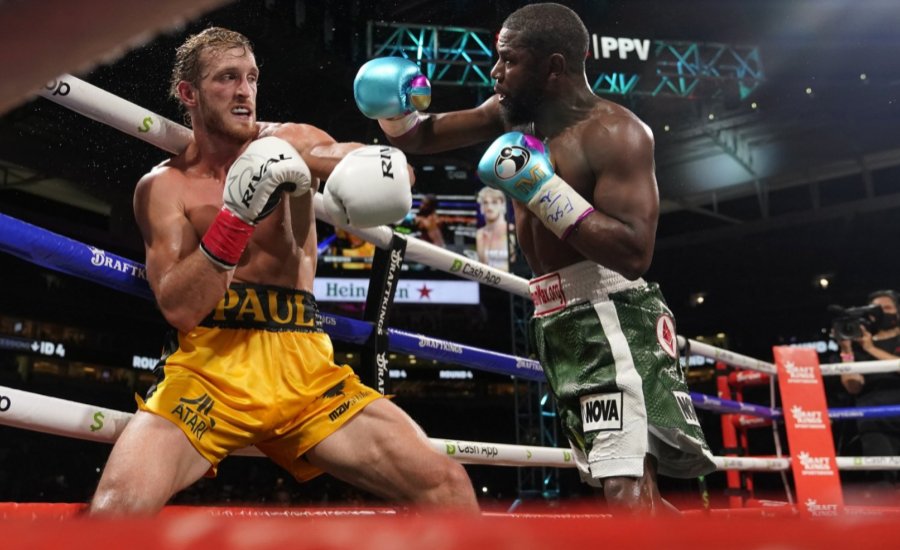 Floyd Mayweather élvezte a műsort