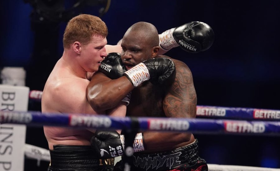 Dillian Whyte kiütéssel vágott vissza Povetkinnek