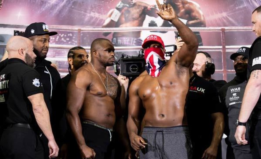 Chisora és Whyte szemtől szemben a mérlegen