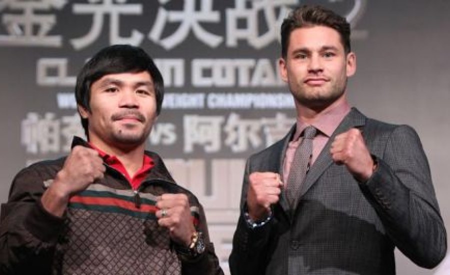 Pacquiao-Algieri: szemtől szemben