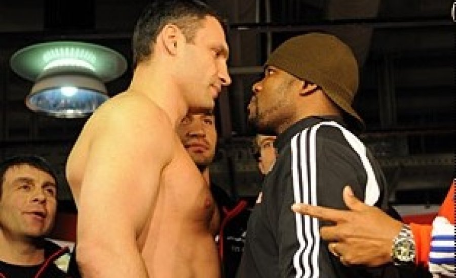 Vitalij Klicsko és a „Fekete Párduc” mérlegelt