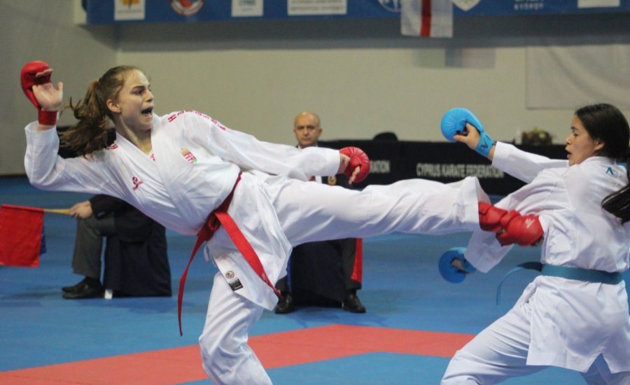 Két érem a korosztályos karate Eb-n