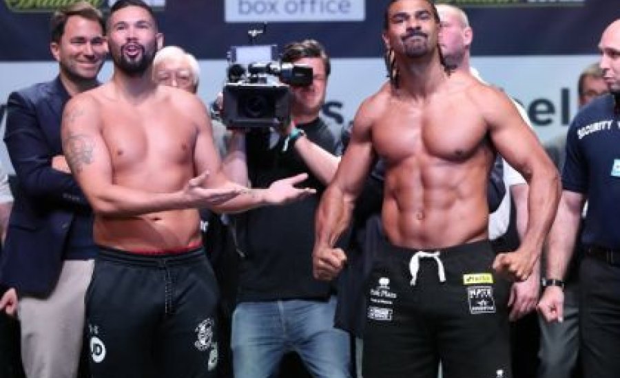 Bellew és Haye túl a mérlegelésen