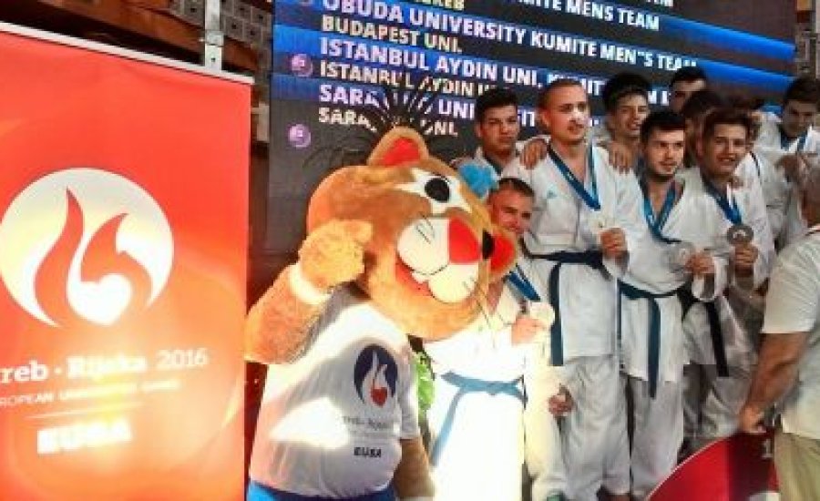 Karatés érmek az Európai Egyetemi Játékokon
