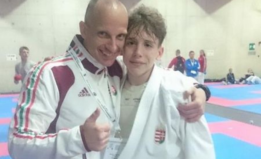 Bronzérem a karate Eb első napján