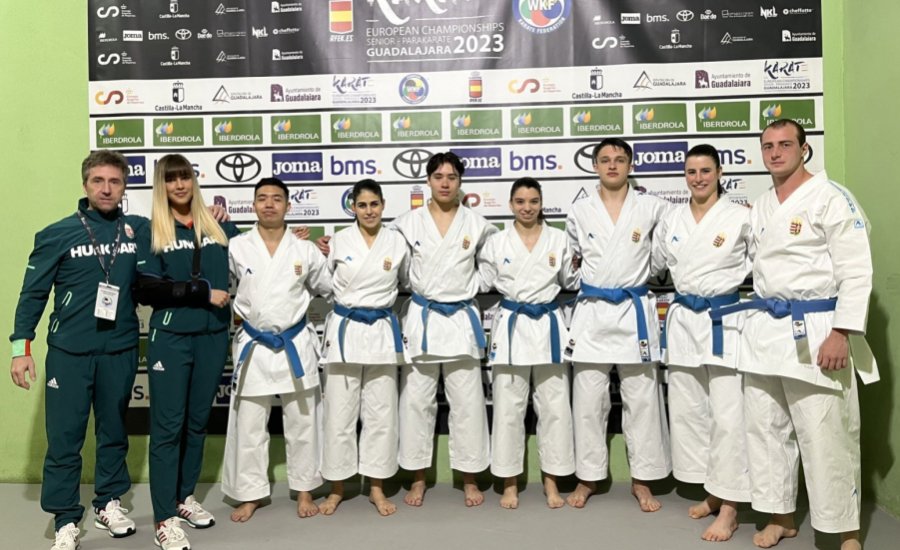 Folyamatosan készülnek formagyakorlatosaink a budapesti karate vb-re