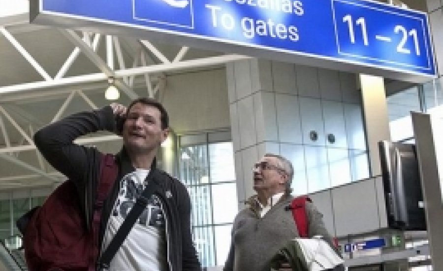 Erdei Zsolt jókedvűen, határozott céllal indult útnak