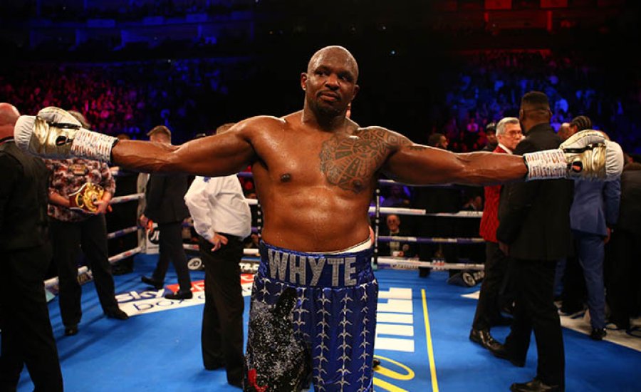 Dillian Whyte is bokszol a Ruiz-Joshua gálán