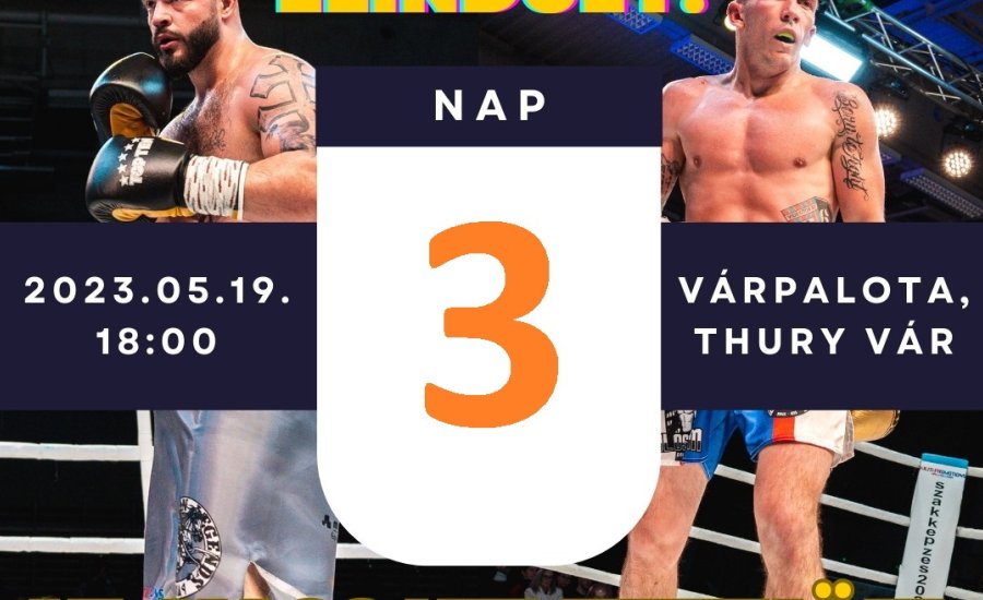 Pénteken ismét kesztyűt húznak a Kiliti Promotions versenyzői