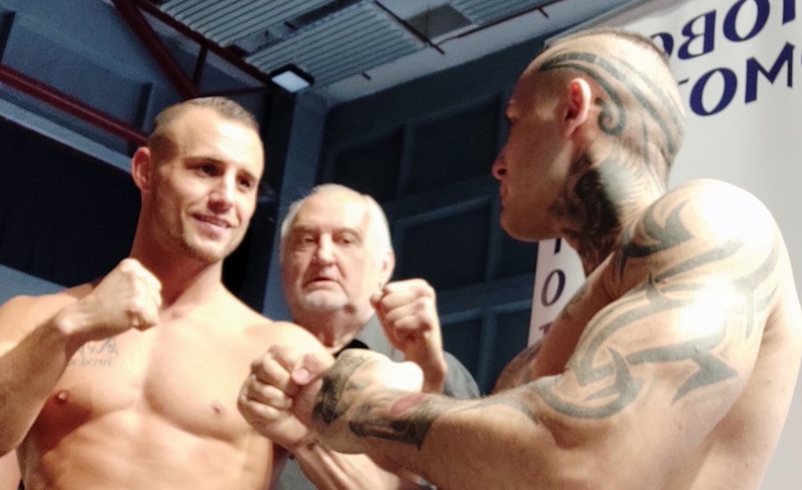 Fekete és Klasz jó hangulatban mérlegelt