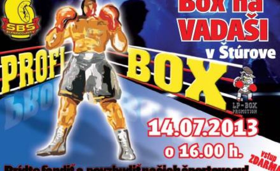 Boxgála a párkányi strandon