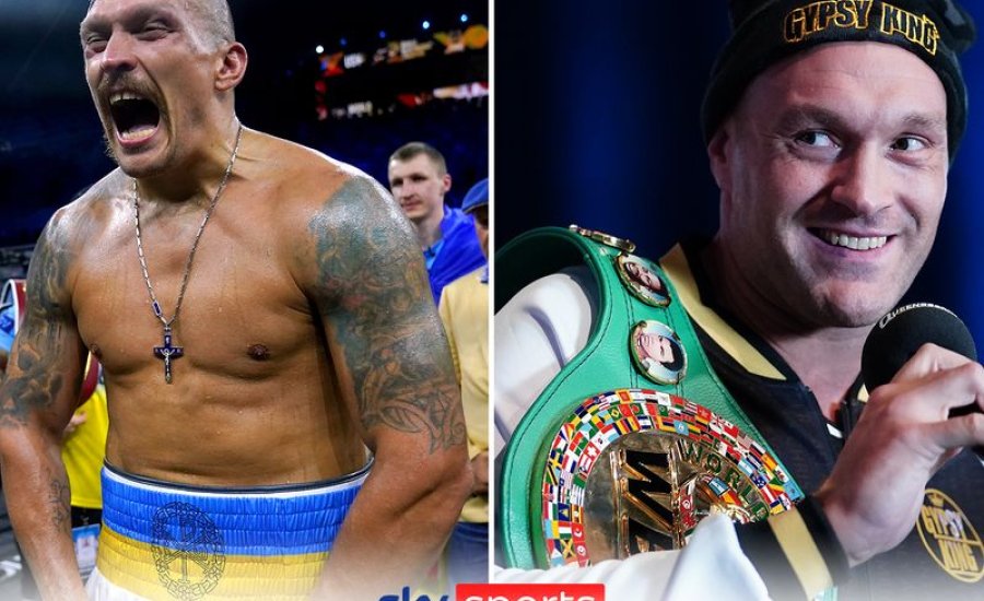 Végre megegyezés – Fury és Usyk áprilisban összecsap