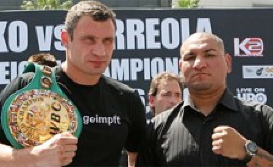 Klicsko és Arreola fogadkozik