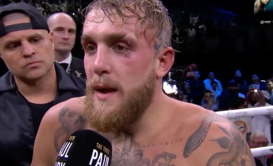 Jake Paul elismerte vereségét, és visszavágót szeretne