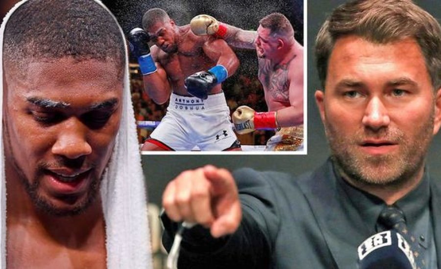 Eddie Hearn lehívja a visszavágási záradékot