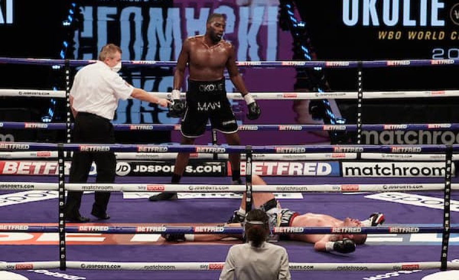 Okolie a WBO új cirkálósúlyú világbajnoka