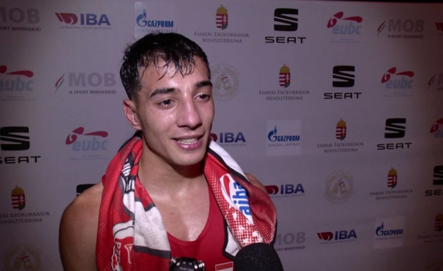 Európa Játékok - Bernáth Attila nyolcaddöntős a boksztornán