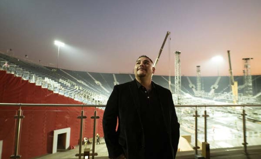 Andy Ruiz Jr. az arénában tett fogadalmat