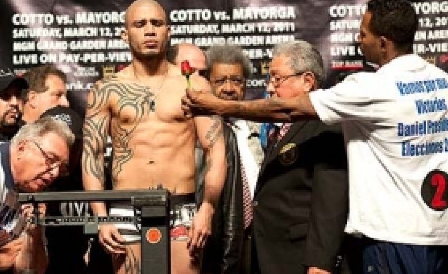 Cotto - Mayorga: műsor után végre boksz