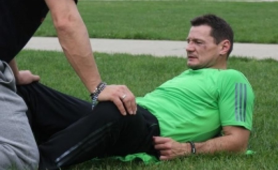 Erdei Zsolt Amerikában - Futás és stretching