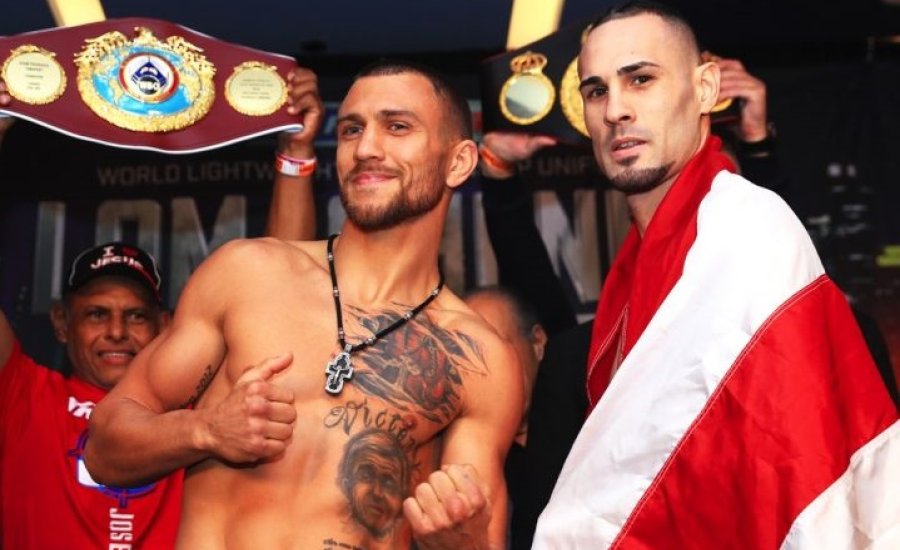 Lomacsenko pár dekával nehezebb, mint Pedraza