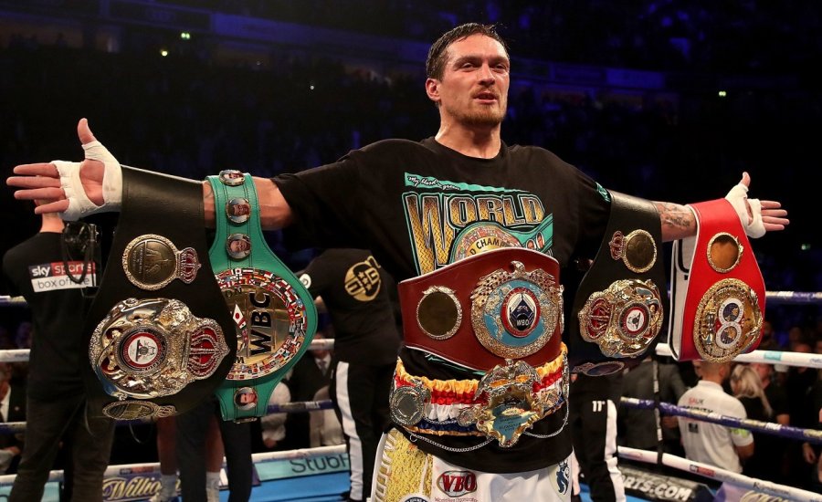 Usyk lemond a WBA cirkálósúlyú címéről