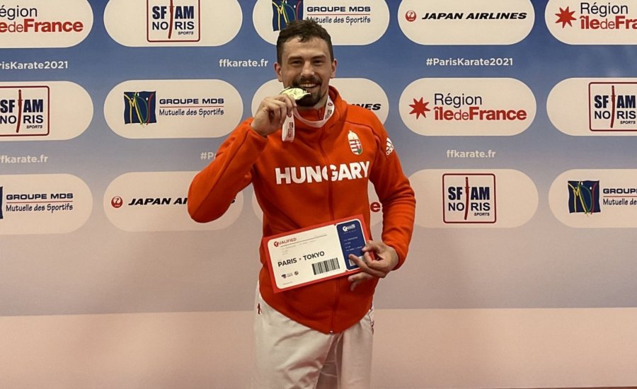 Olimpiai résztvevő a karatés Hárspataki Gábor