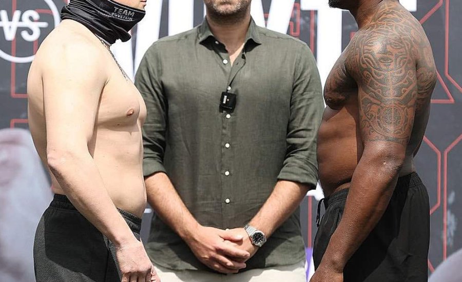 Povetkin és Whyte mérlegre állt