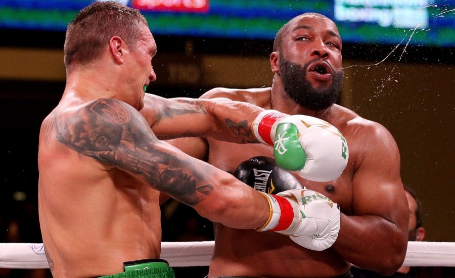 Usyk győztes nehézsúlyú debütálása