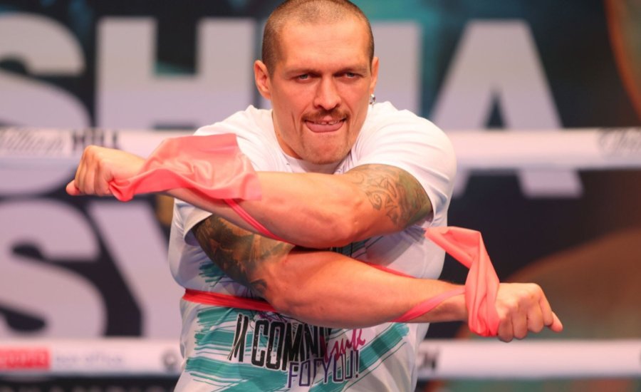 Usyk már edz a Joshua elleni visszavágóra