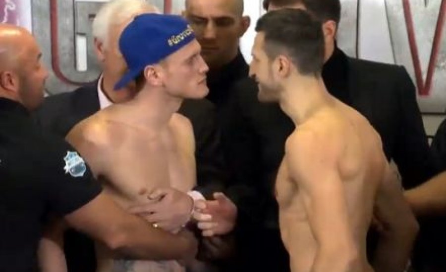 Feszült hangulatú mérlegelésen van túl Froch és Groves