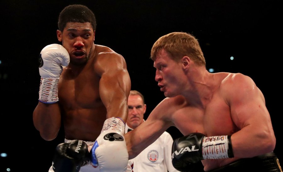 Anthony Joshua a „semmiből” ütötte ki Povetkint