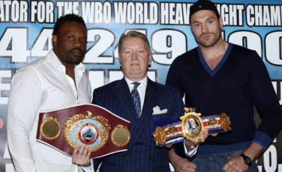 Bejelentették az Fury-Chisora meccset