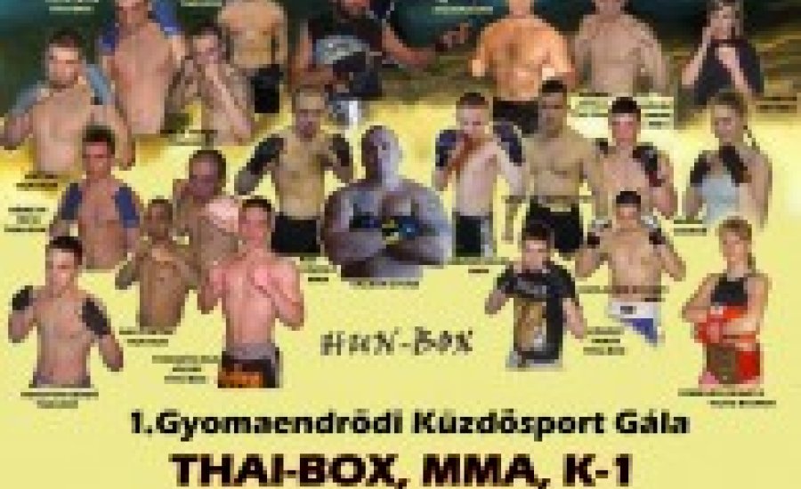 I. Gyomaendrődi Küzdősport gála szombaton