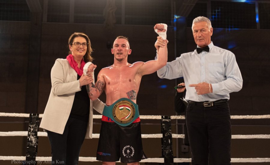 Kiliti Tamás magyar-bajnoki övet szerzett