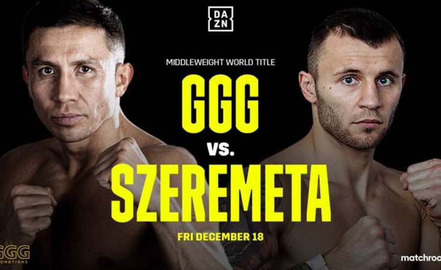 Bejelentették Gennady Golovkin visszatérő mérkőzését