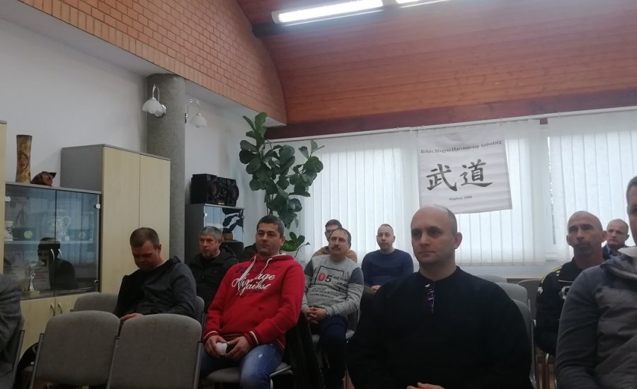 A Békés Megyei Harcművész Szövetség közgyűlése