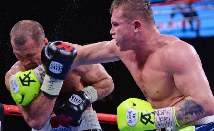 „Canelo” brutális kiütéssel zárta a Kovaljov elleni összecsapást
