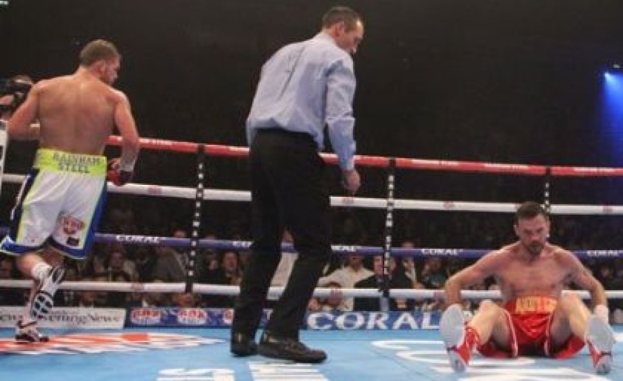 Billy Joe Saunders elvette Andy Lee vb-övét