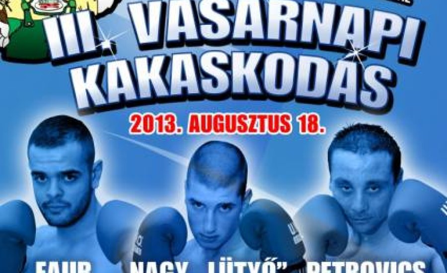 Bokszolnak és főznek